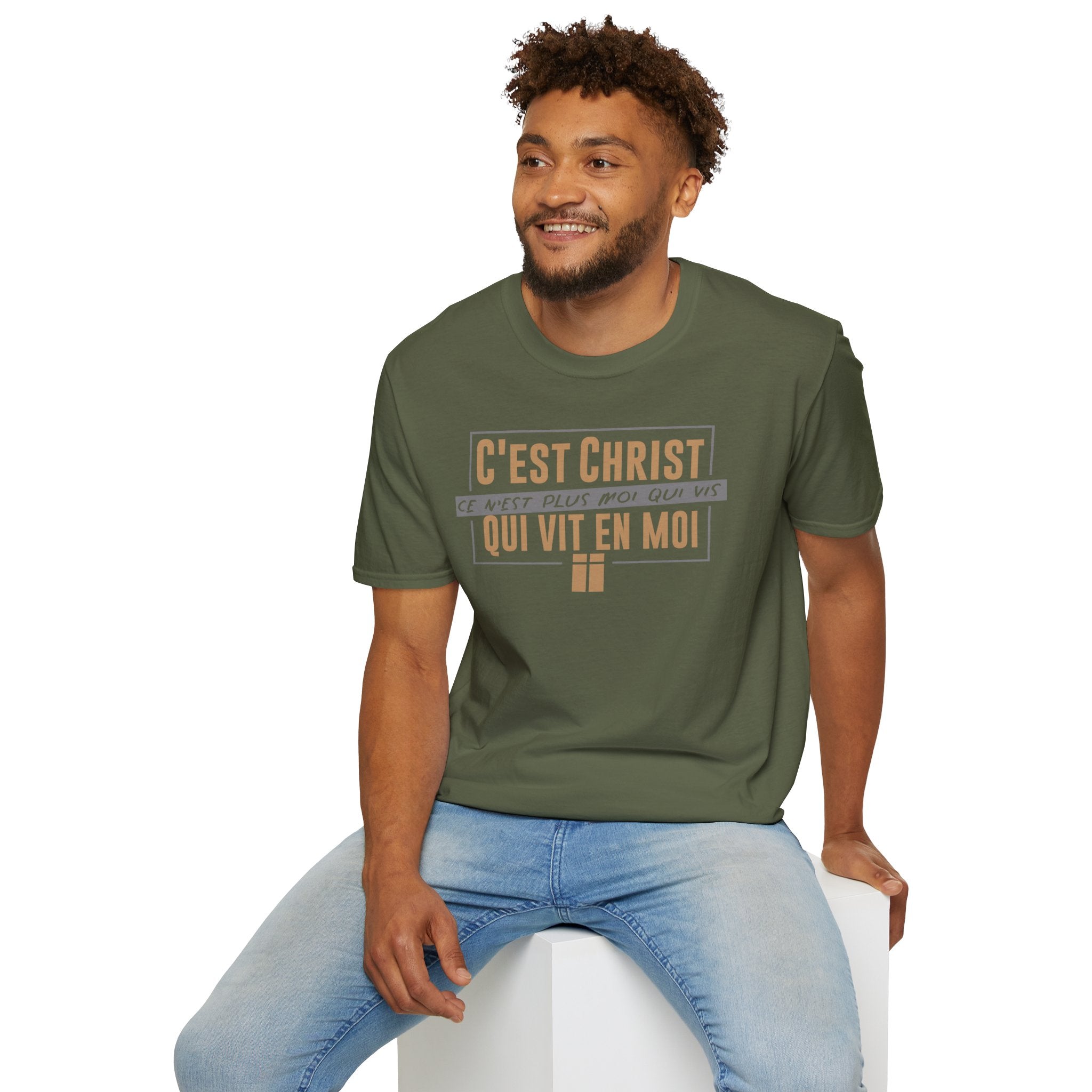 T-shirt Unisex | C'est Christ qui vit en moi