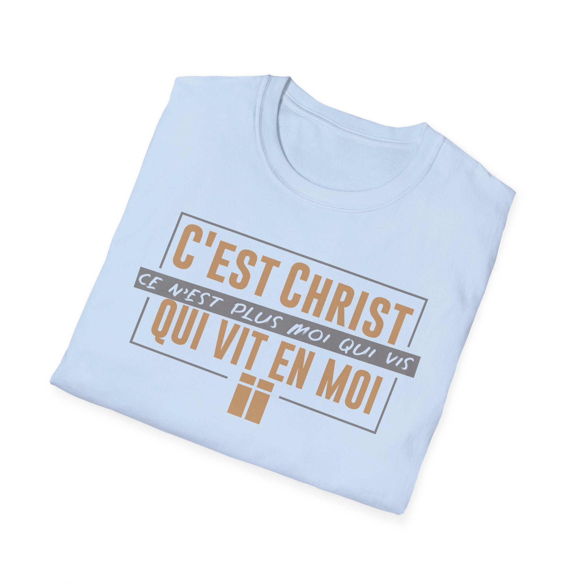 T-shirt Unisex | C'est Christ qui vit en moi