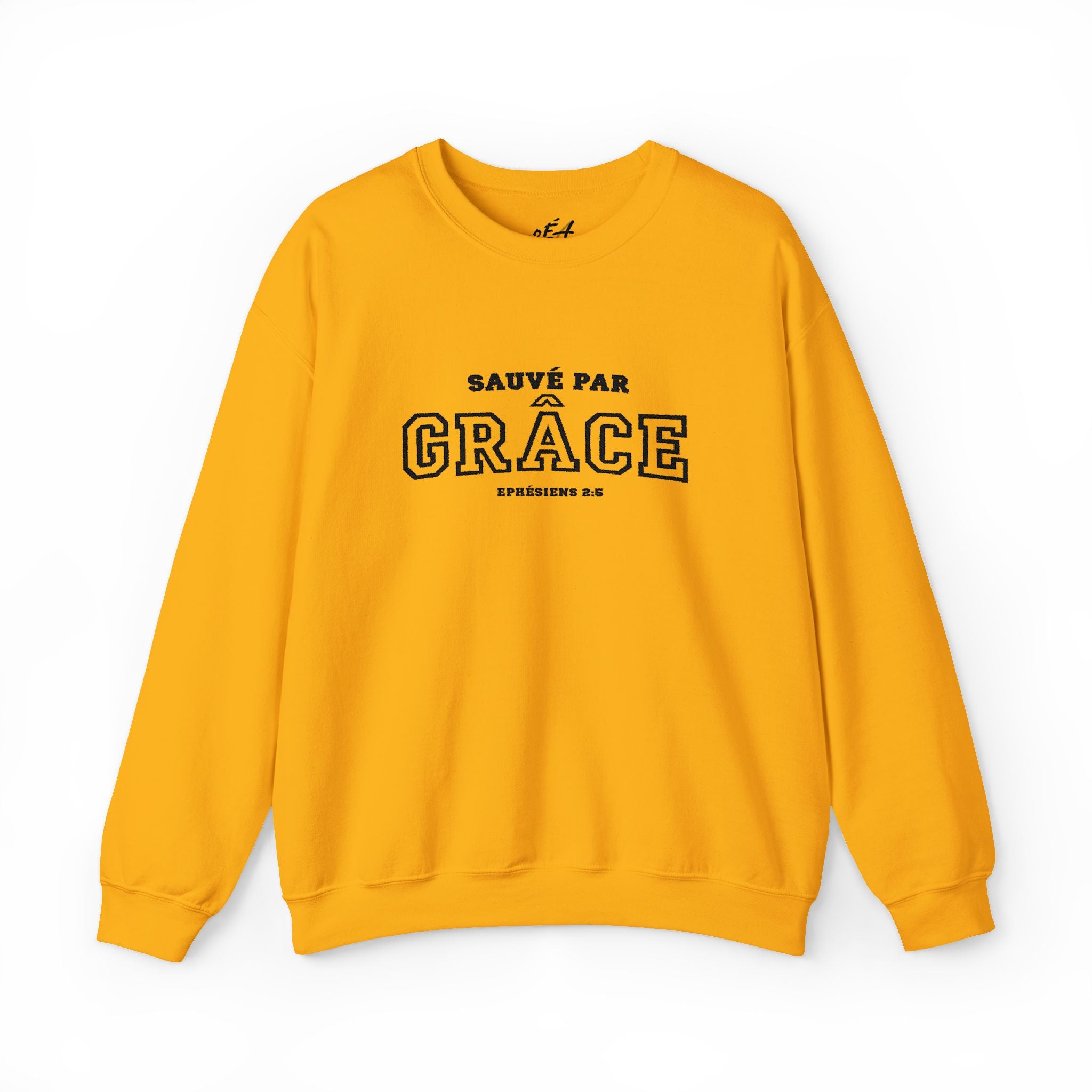 Sweatshirt Unisex Crewneck Brodé | Sauvé par Grace