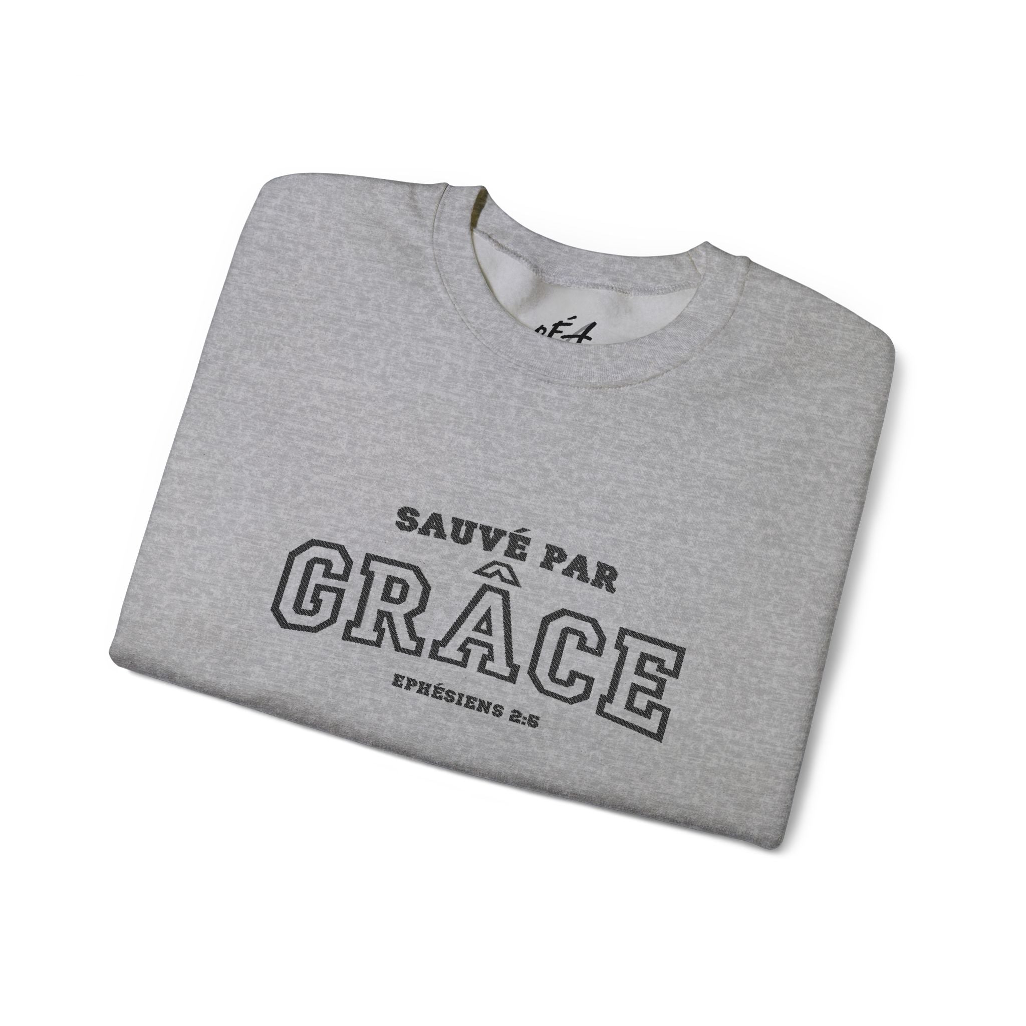 Sweatshirt Unisex Crewneck Brodé | Sauvé par Grace