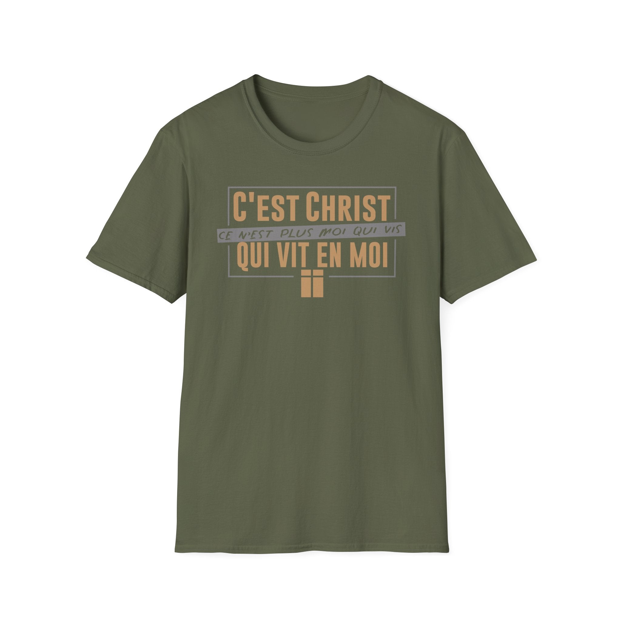 T-shirt Unisex | C'est Christ qui vit en moi