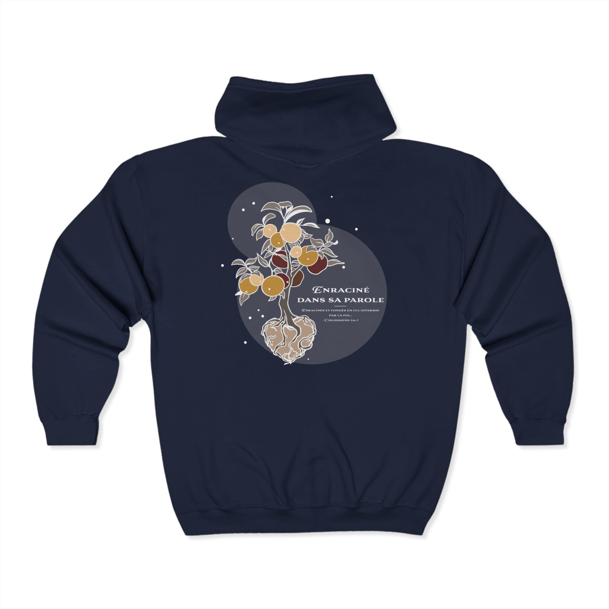 Veste à capuche zippé | Enraciné dans sa parole
