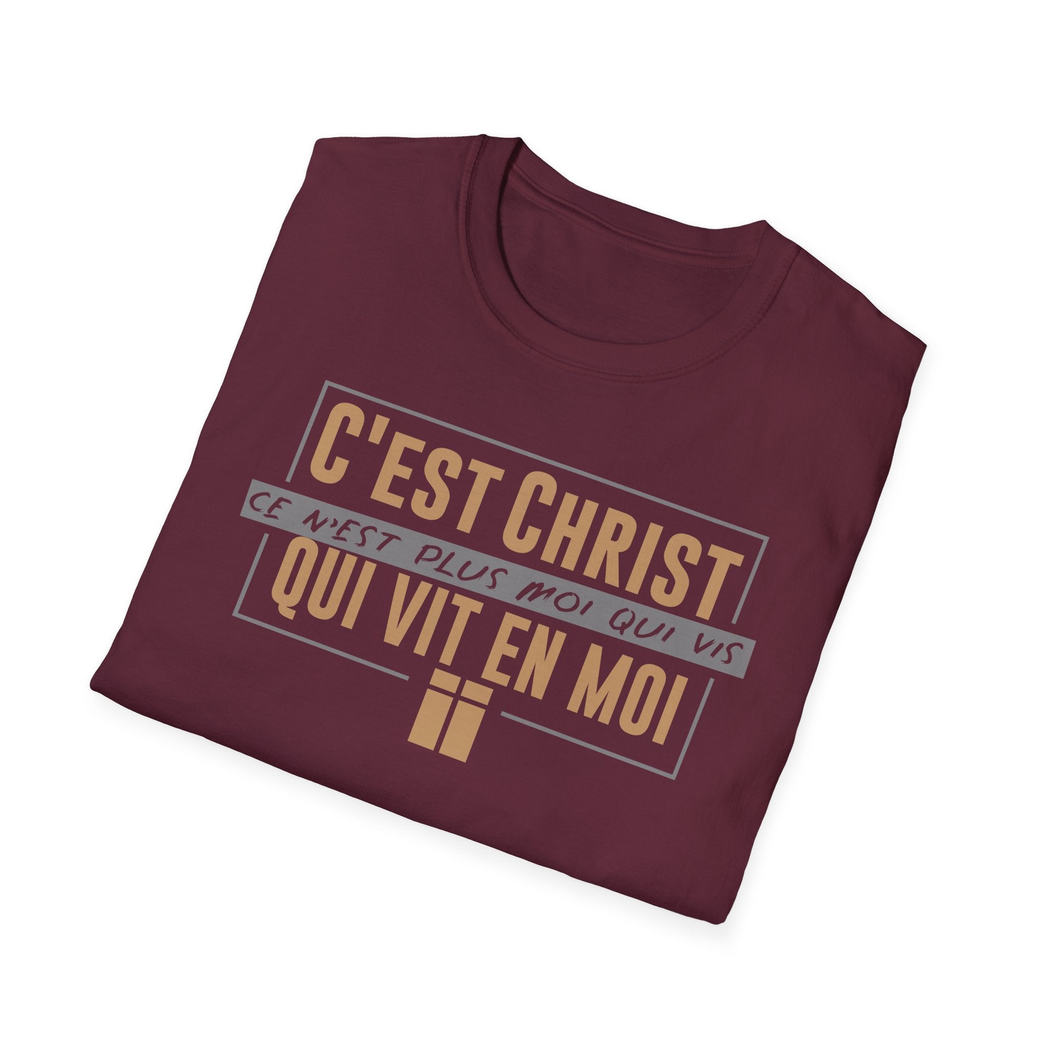 T-shirt Unisex | C'est Christ qui vit en moi