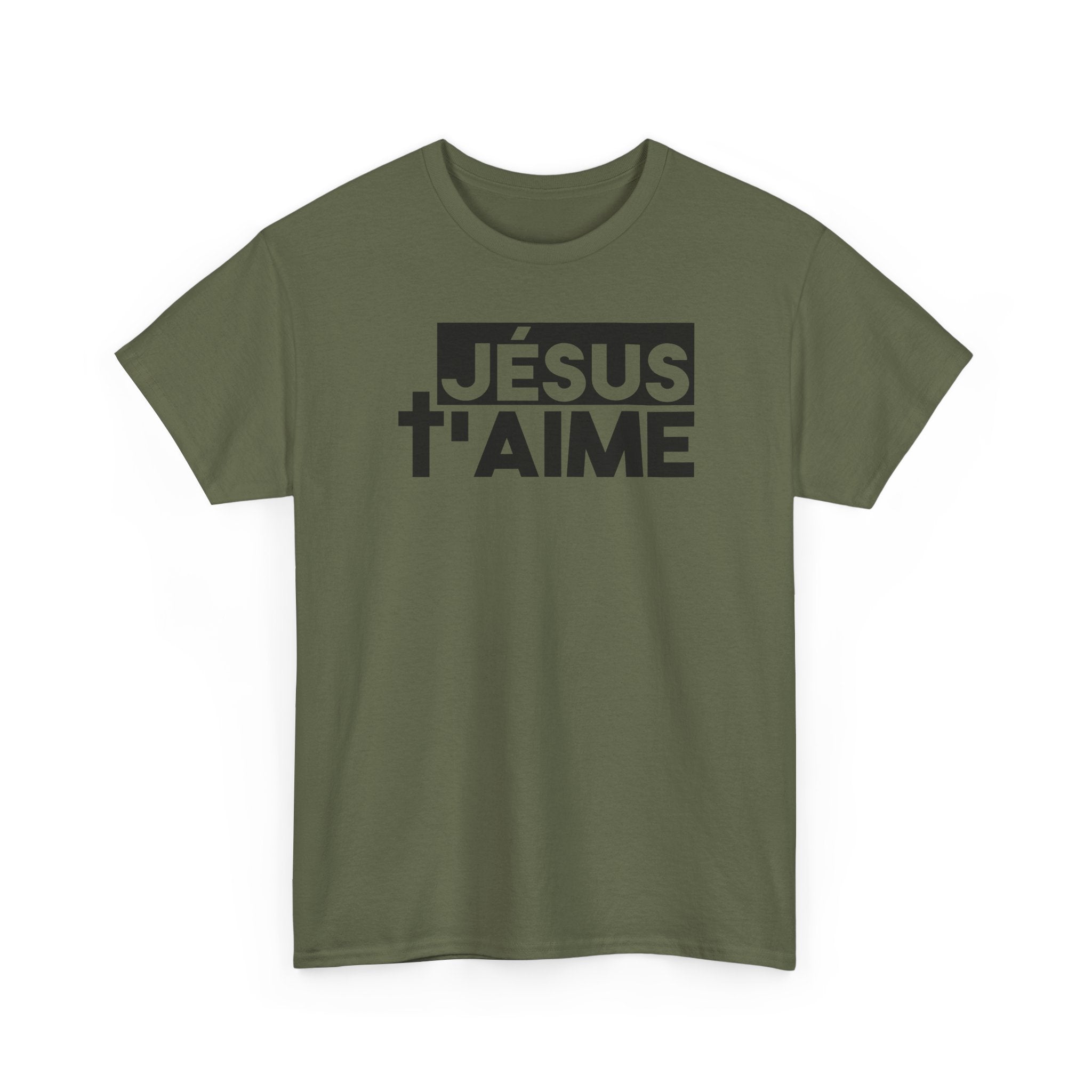 T-shirt Cotton  Unisex | Jésus t'aime
