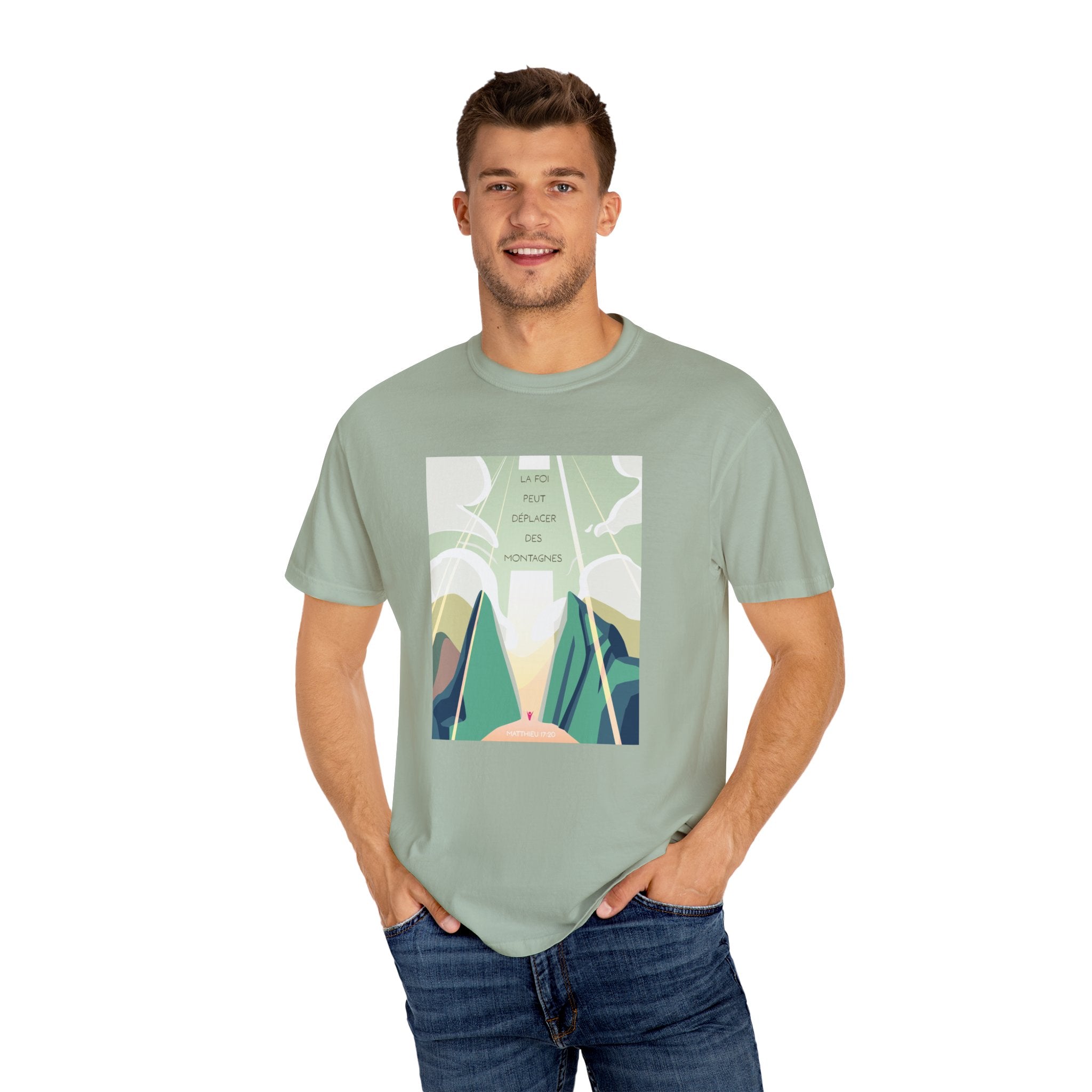 T-Shirt Unisex | La foi peut déplacer les montagnes