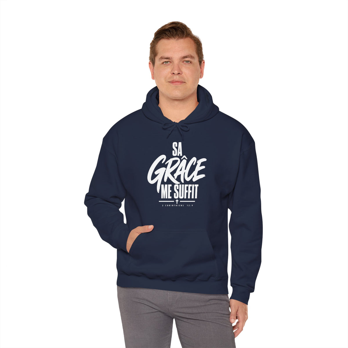 Hooded Sweatshirt | Sa Grâce me suffit