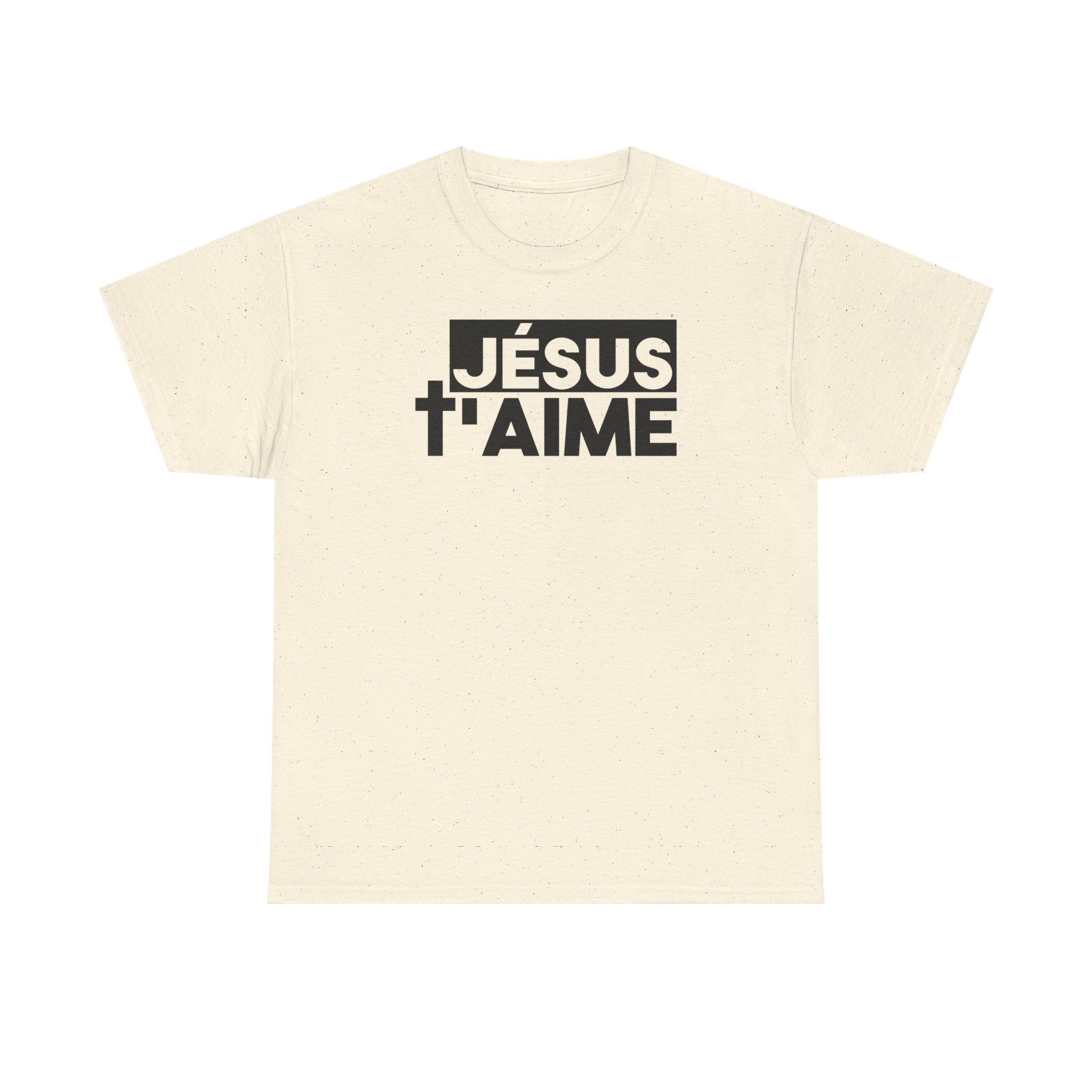 T-shirt Cotton  Unisex | Jésus t'aime