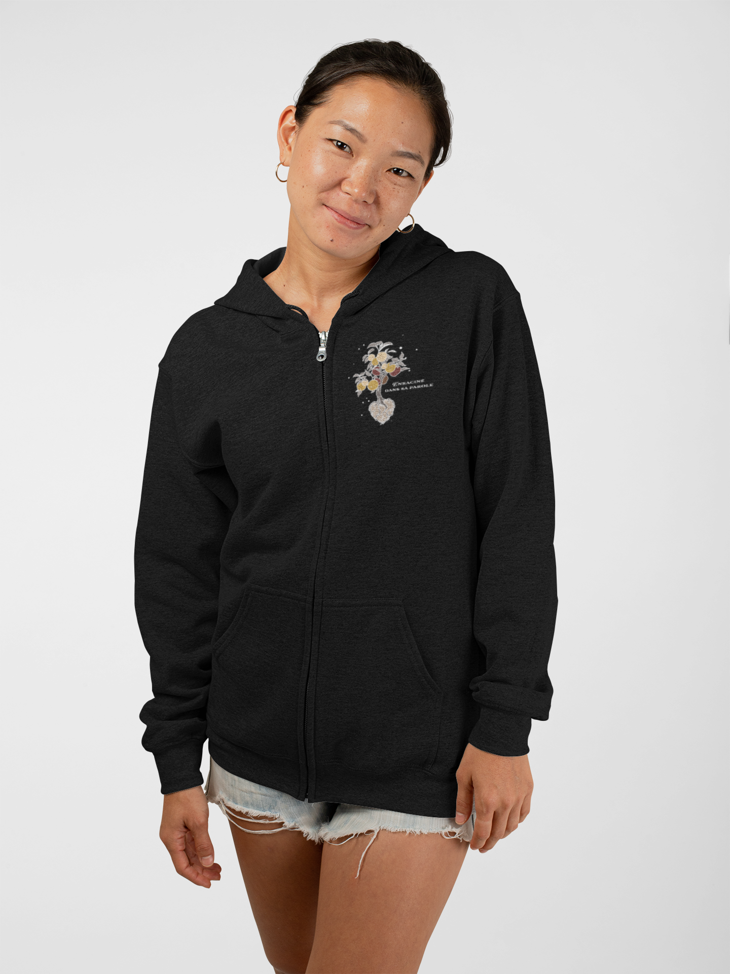 Veste à capuche zippé | Enraciné dans sa parole