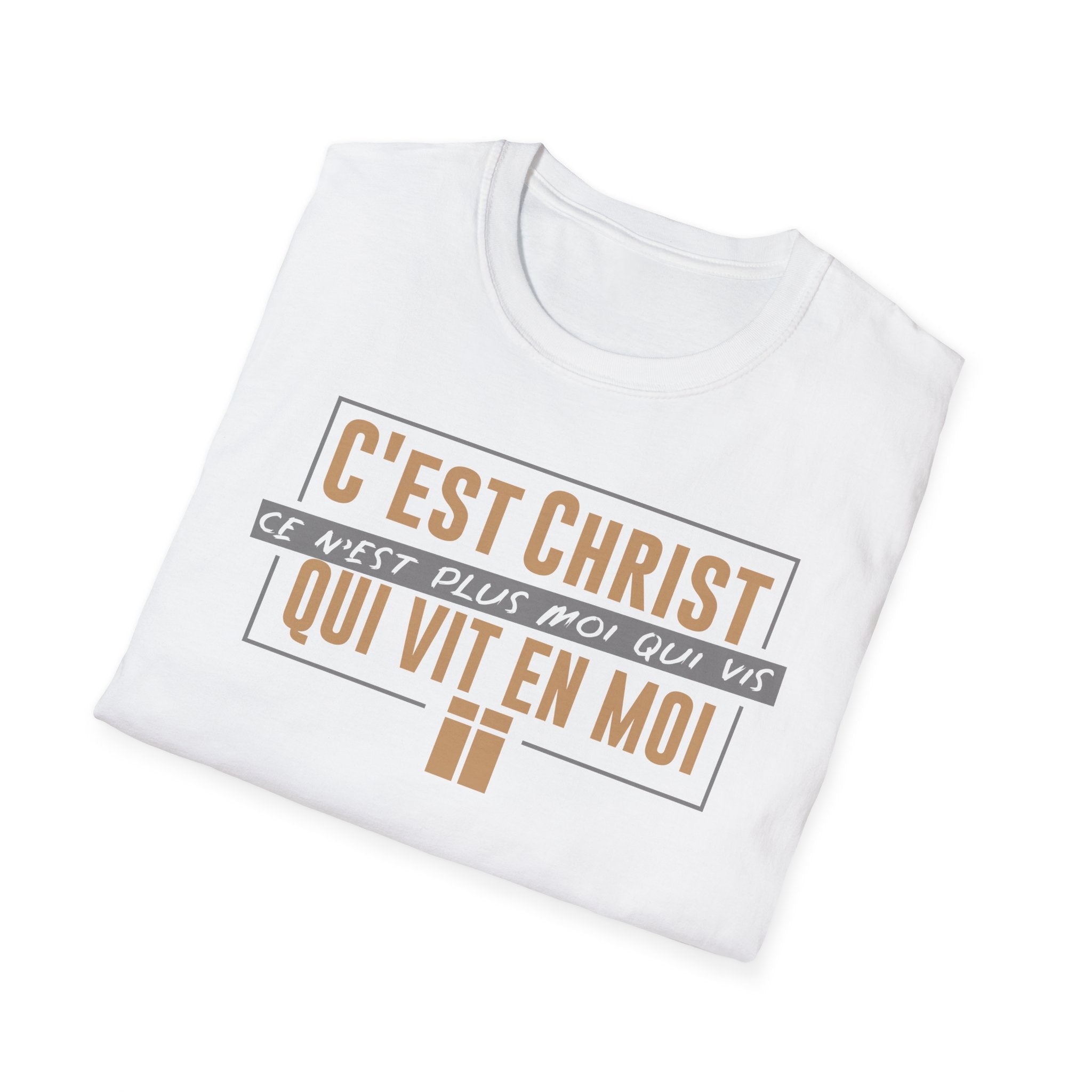 T-shirt Unisex | C'est Christ qui vit en moi