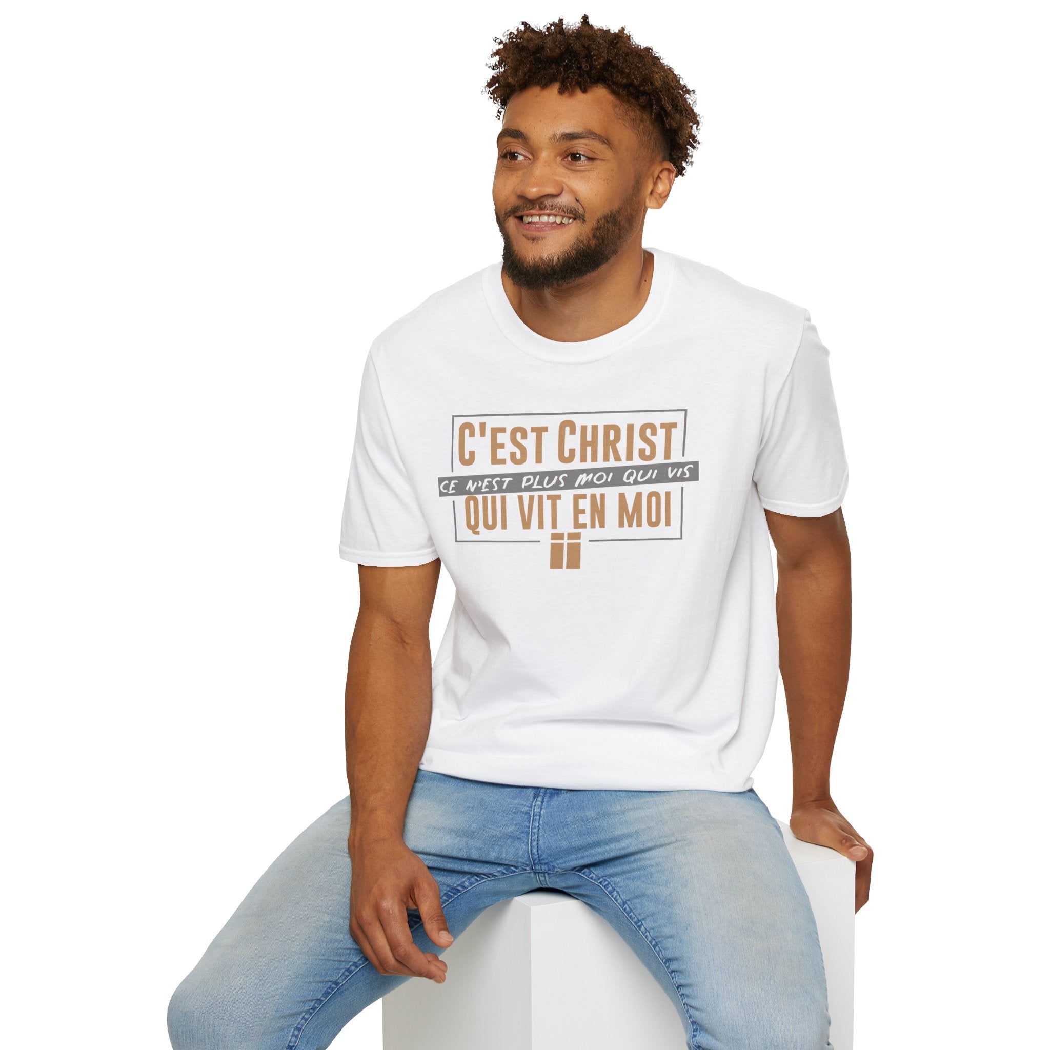 T-shirt Unisex | C'est Christ qui vit en moi