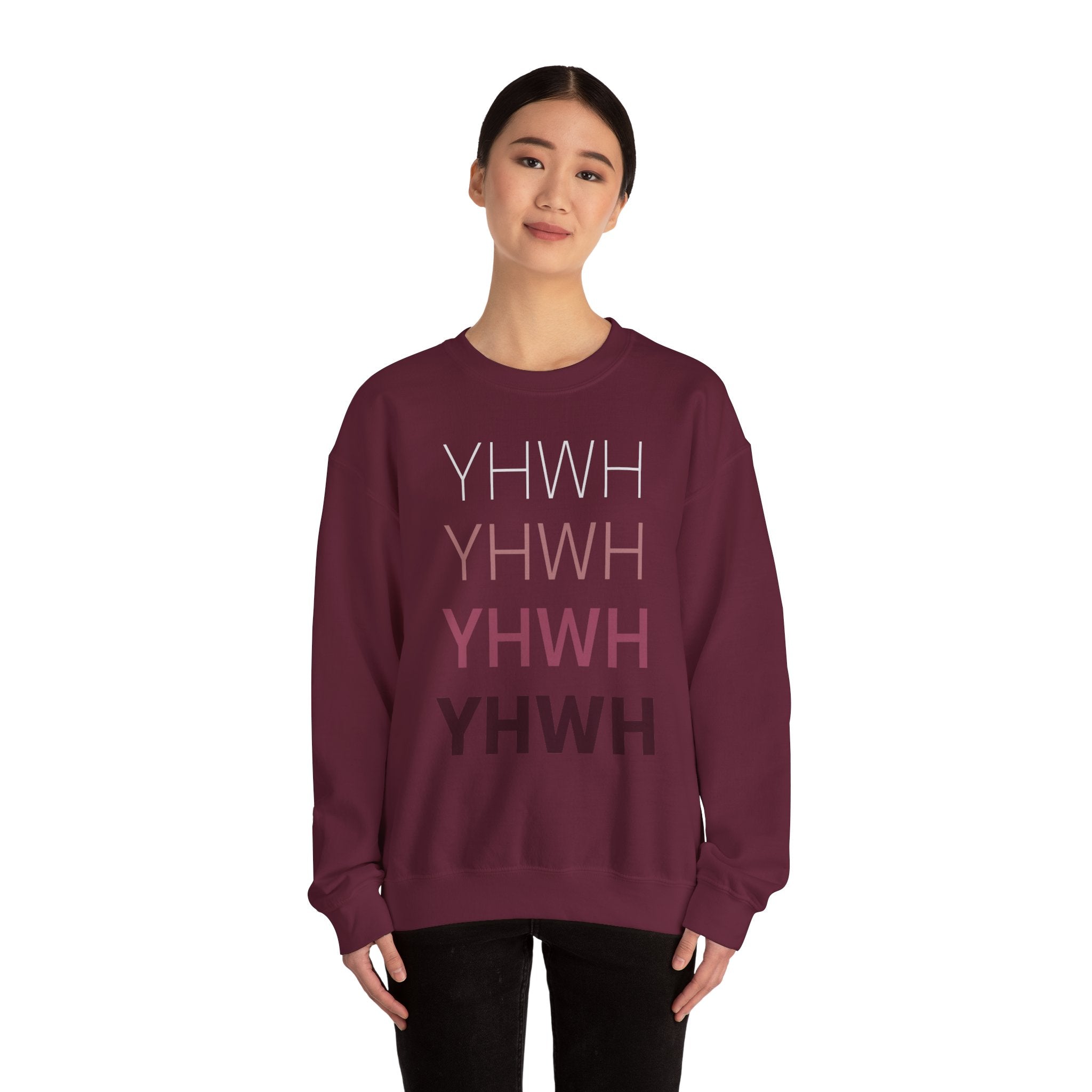 Crewneck Sweatshirt Unisex | YHWH