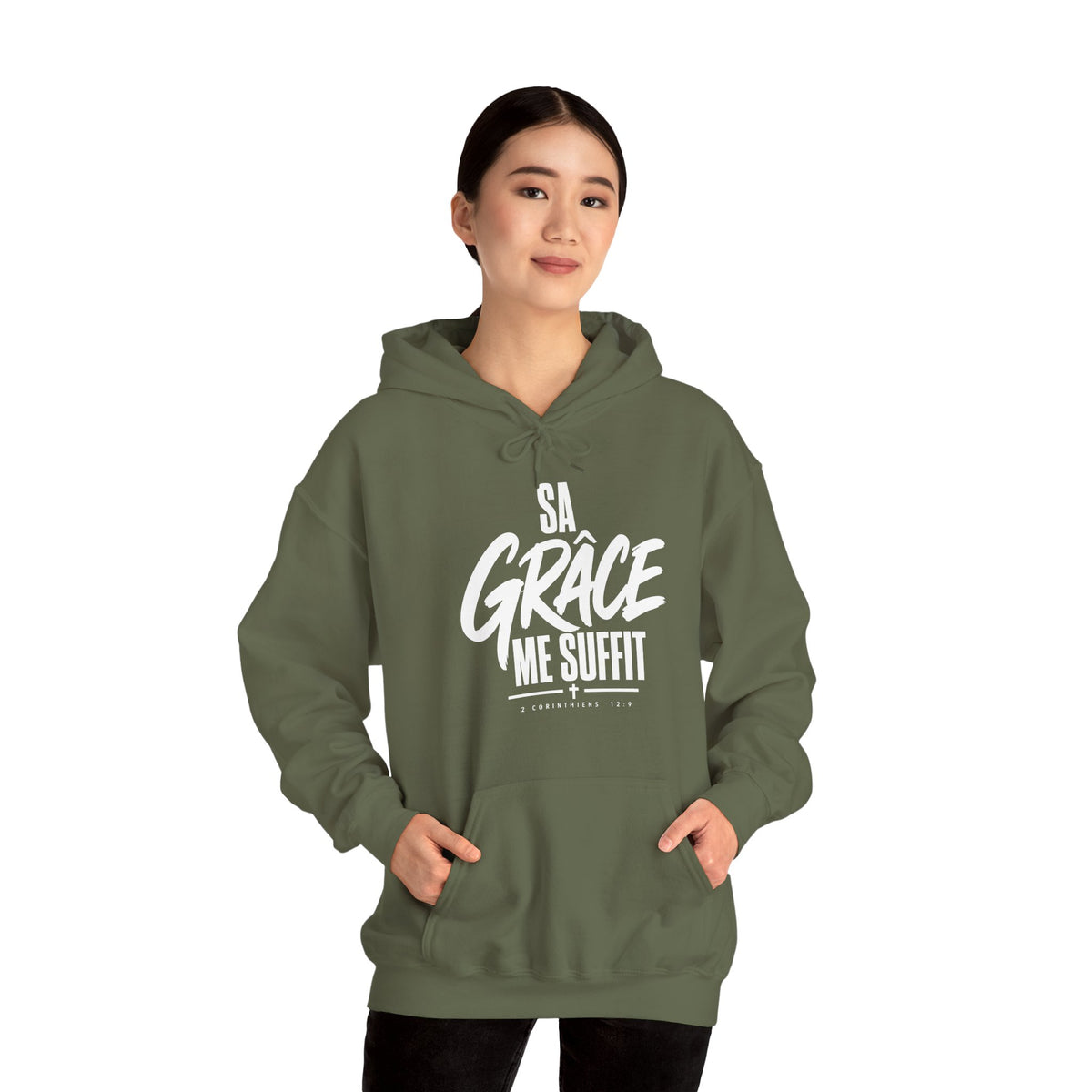 Hooded Sweatshirt | Sa Grâce me suffit