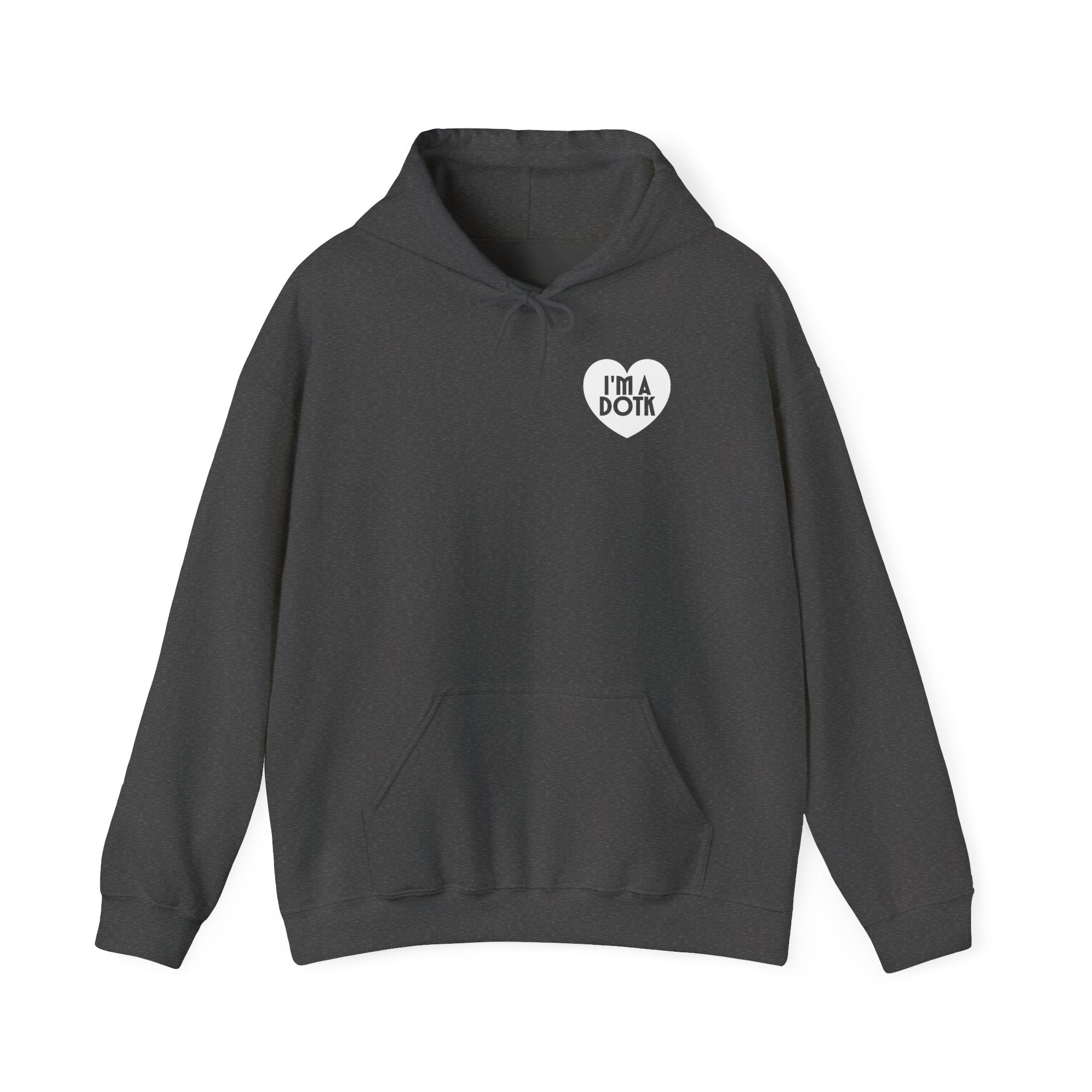 Hooded Sweatshirt - I'M DOTK ( Je suis la fille du Roi - I'M Daughter of the King)