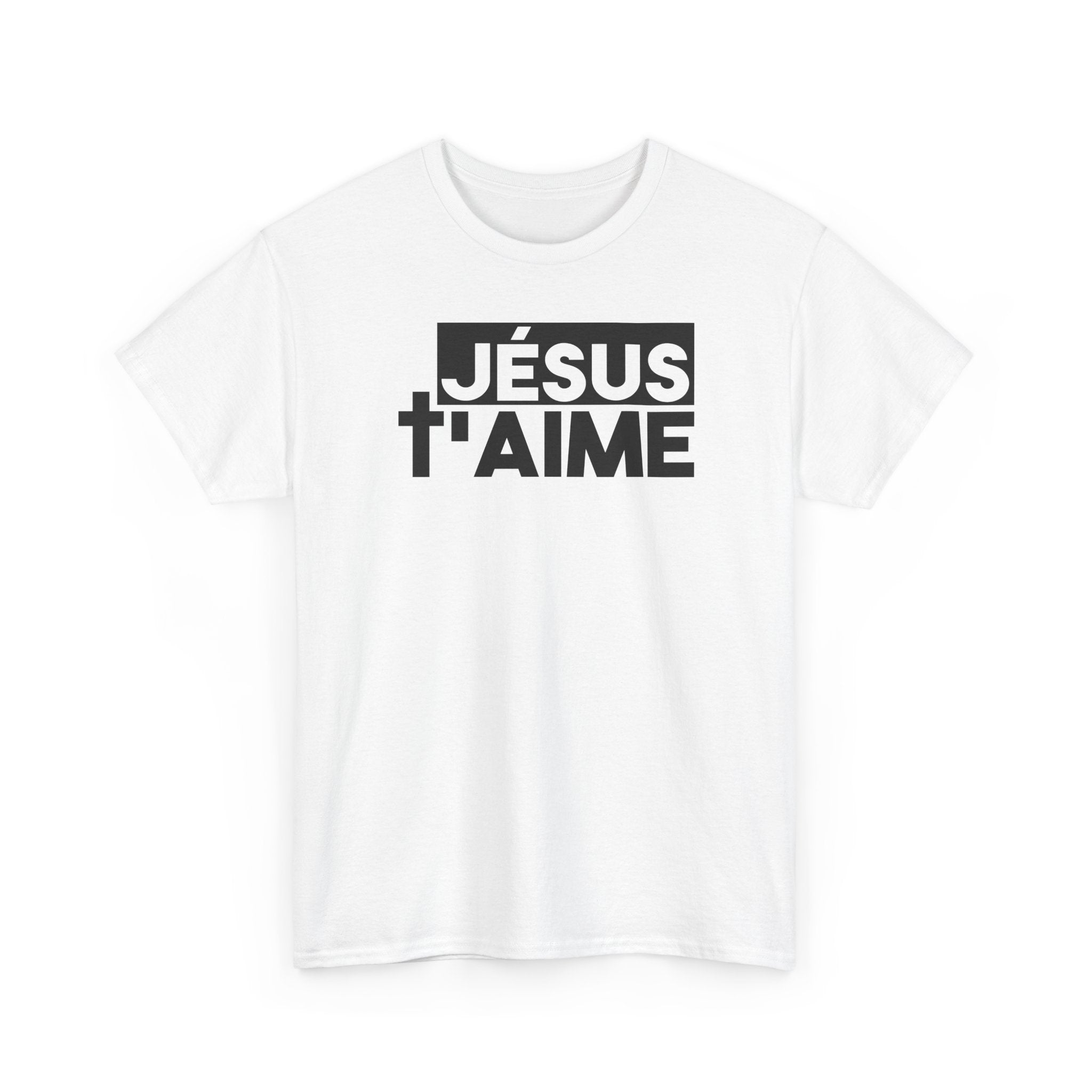 T-shirt Cotton  Unisex | Jésus t'aime