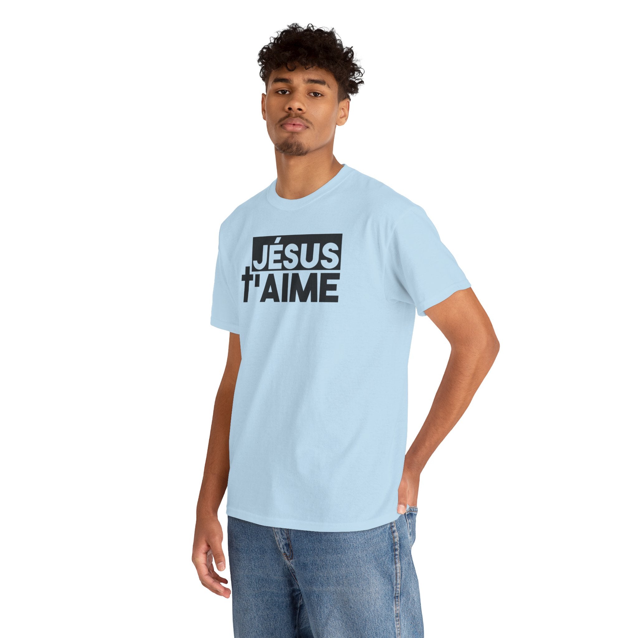 T-shirt Cotton  Unisex | Jésus t'aime