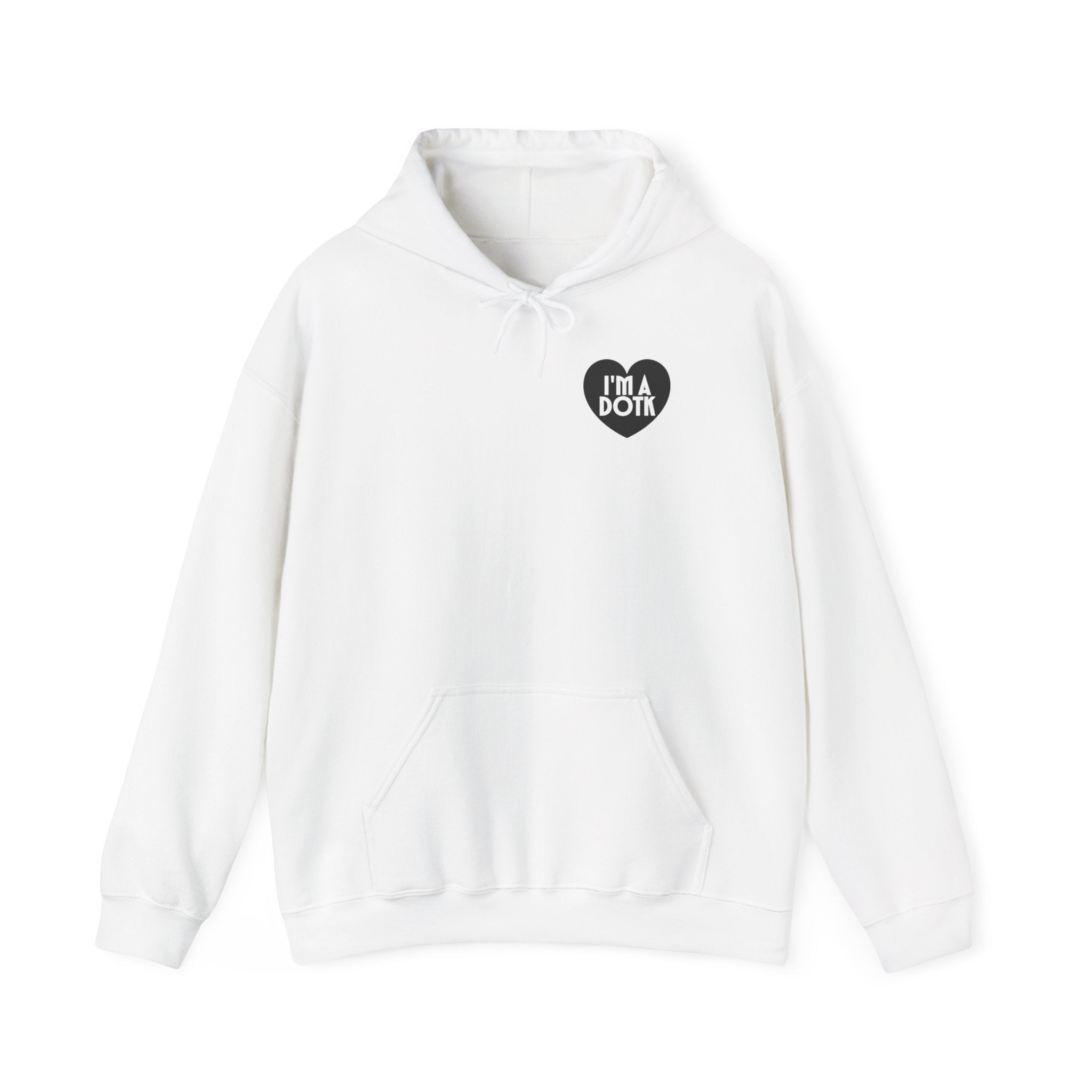 Hooded Sweatshirt - I'M DOTK ( Je suis la fille du Roi - I'M Daughter of the King)