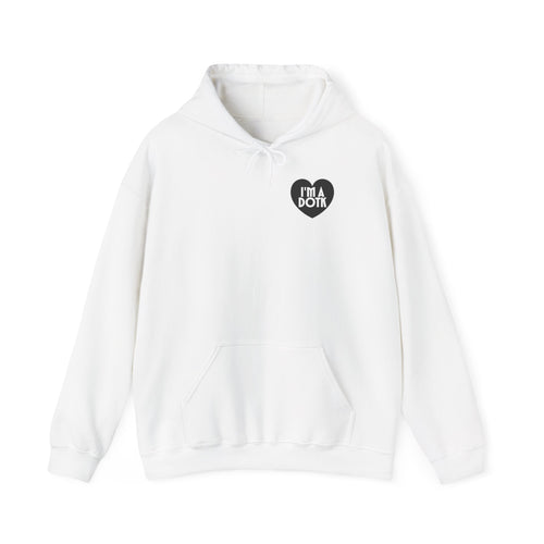 Hooded Sweatshirt - I'M DOTK ( Je suis la fille du Roi - I'M Daughter of the King)