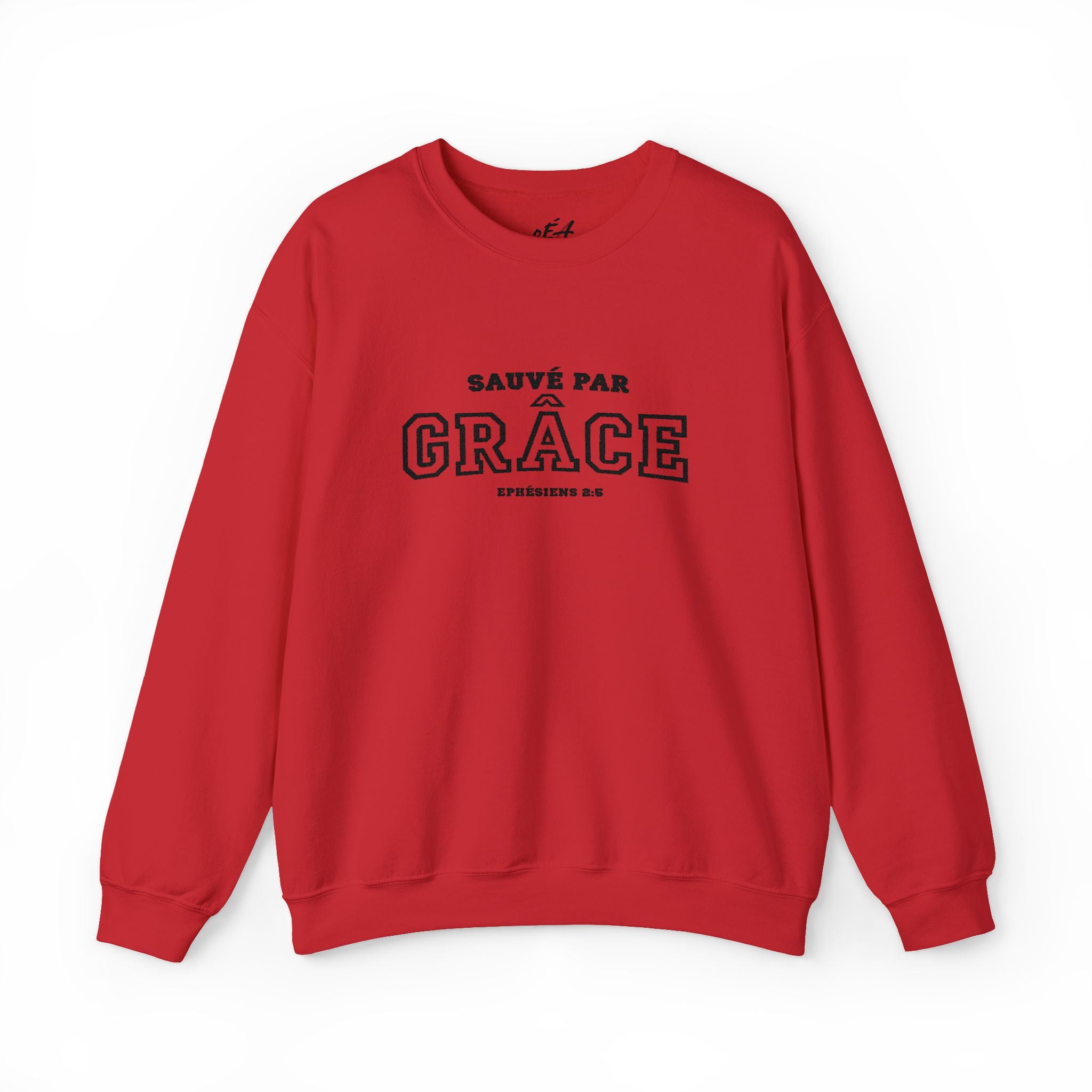 Sweatshirt Unisex Crewneck Brodé | Sauvé par Grace