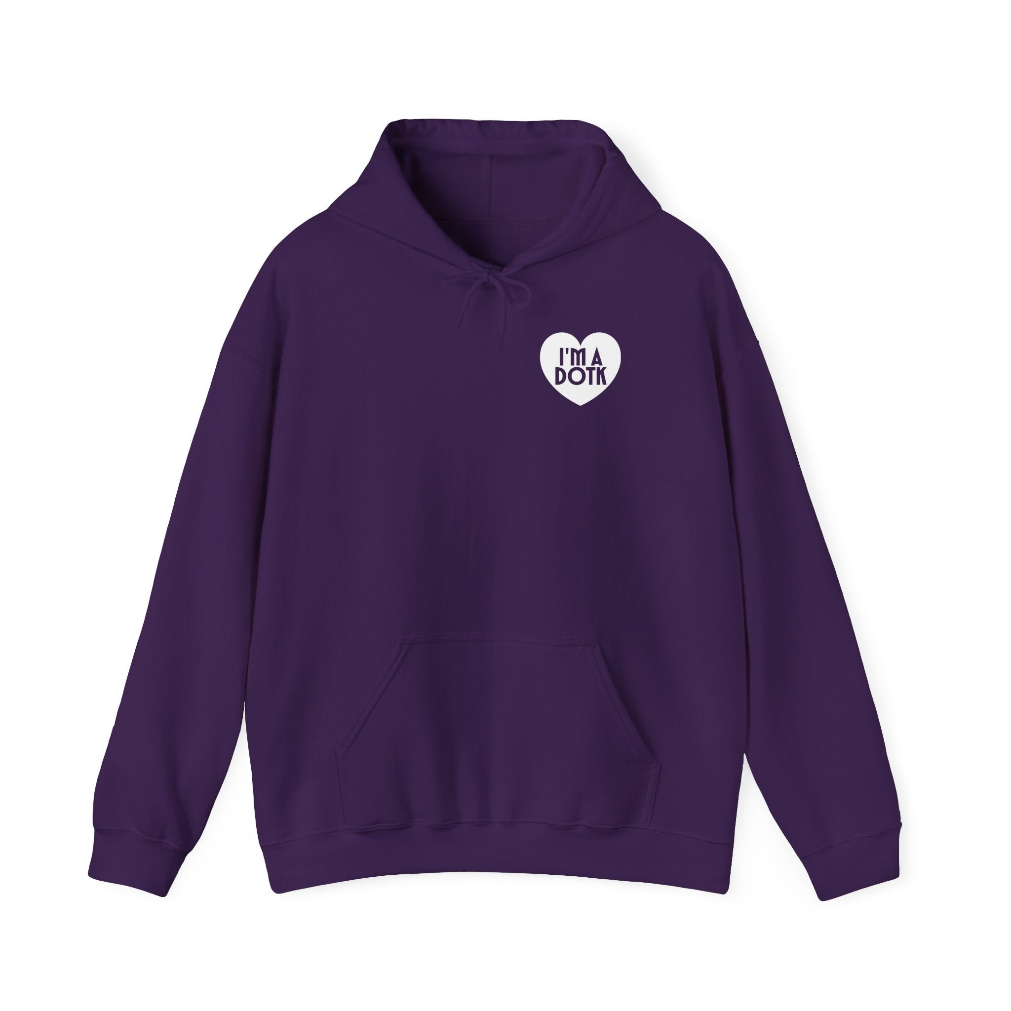 Hooded Sweatshirt - I'M DOTK ( Je suis la fille du Roi - I'M Daughter of the King)