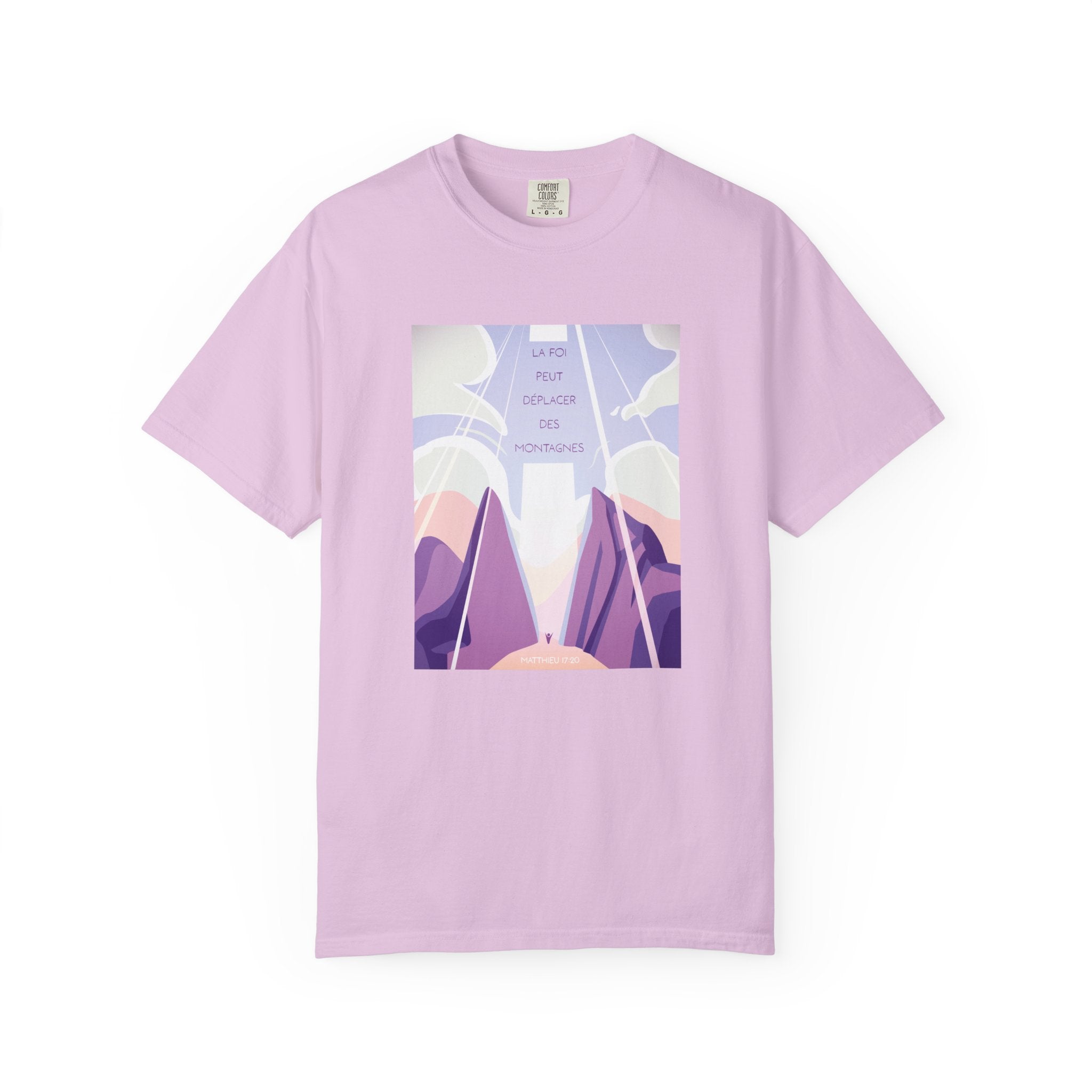 T-Shirt Unisex | La foi peut déplacer les montagnes