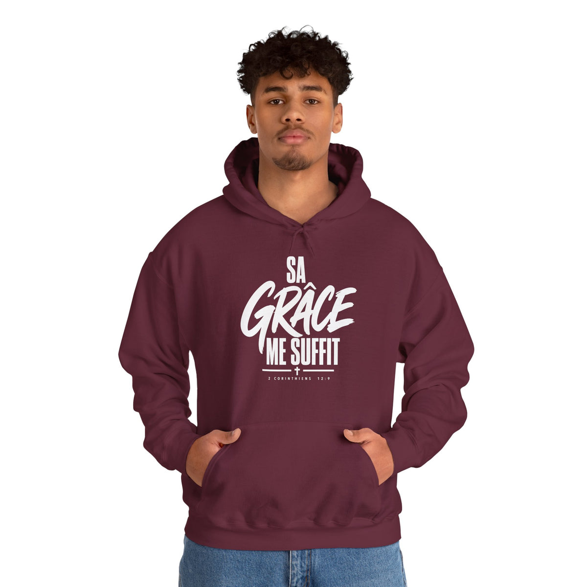Hooded Sweatshirt | Sa Grâce me suffit