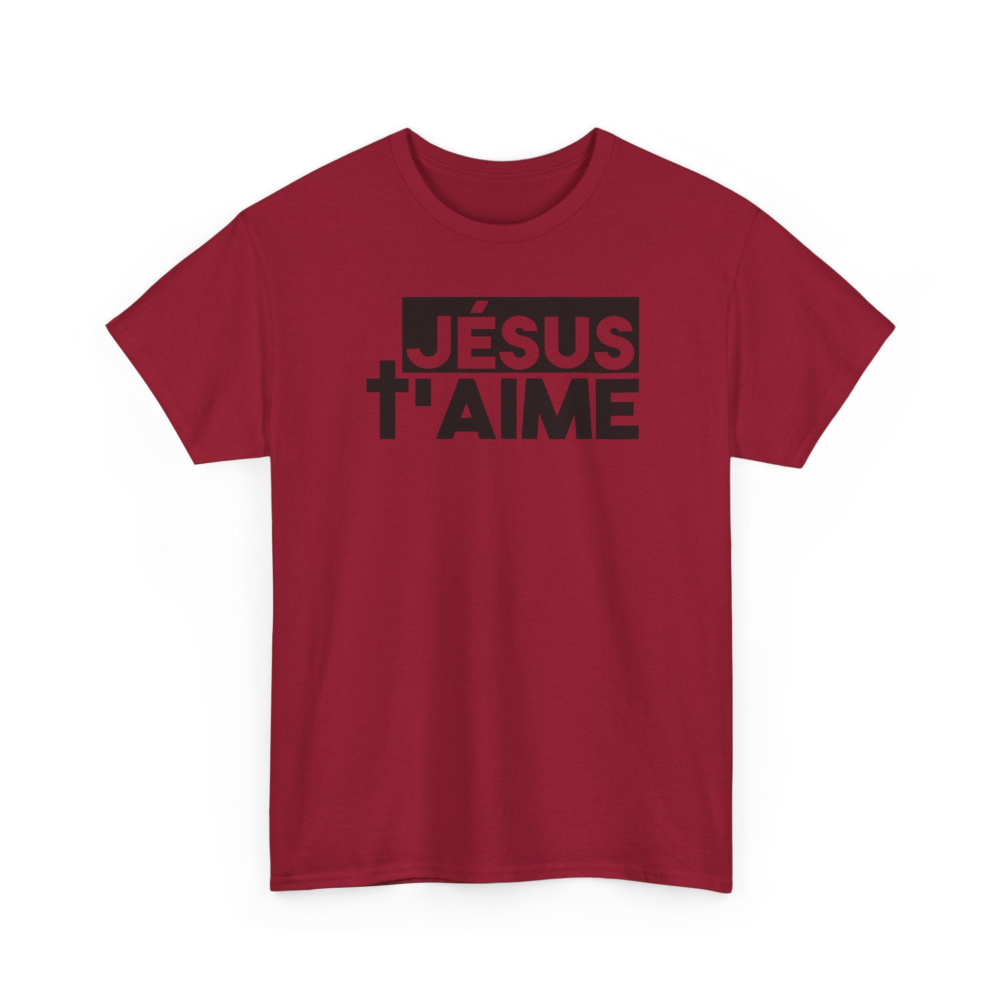 T-shirt Cotton  Unisex | Jésus t'aime