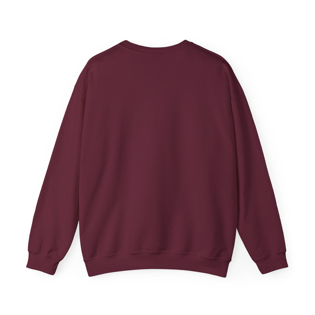 Crewneck Sweatshirt | “Marche par la Foi” Floral French Faith Pullover